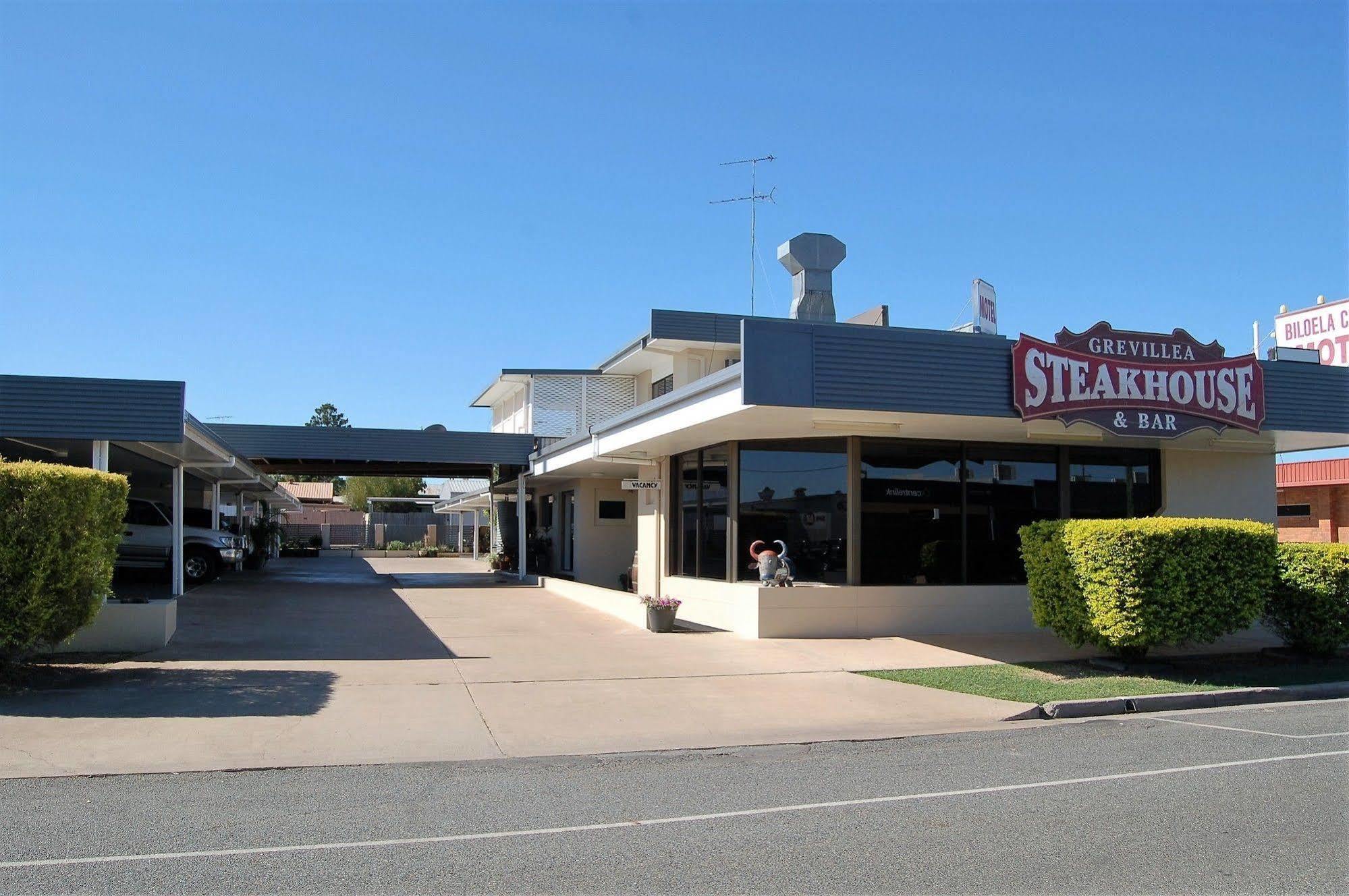 Biloela Centre Motel & Steakhouse Restaurant Exterior photo